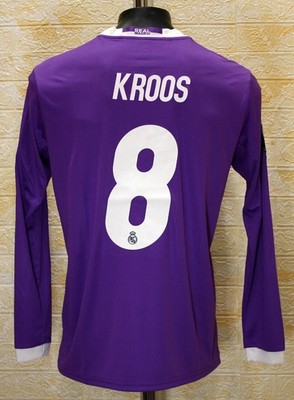 Real Madrid 2016-17 UEFA CL Final Wales jersey Toni Kroos #8 | eBay
