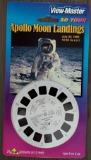 View Master Apollo Moon Landings 3 Reels 35446 NEW