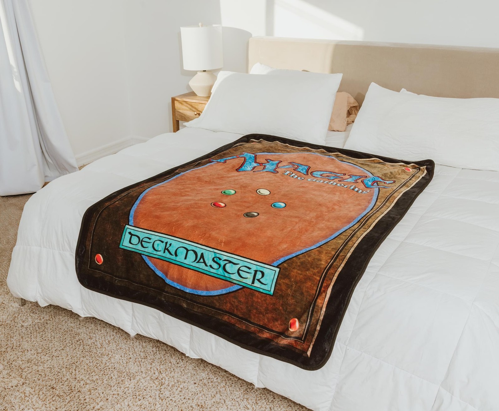 Magic: The Gathering Black Lotus Card Double-Sided Fleece Throw Blanket | 45 x view 4