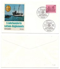 132646 - Mi.Nr. 1022 - FDC - Bonn 11.10.1979 - 3 Jahrhunderte Lotsen-Reglements