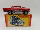 Lesney Matchbox '57 Chevy W/ Original Box No 4 Red Cherry Bomb Clean England