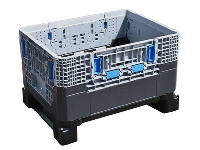 UTZ KLAPA klappbare Palettenbehälter 800x600x530mm Lagerbox 144 Liter Kunststoff