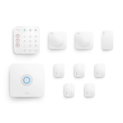 Ring Alarm Security Kit, 10-Piece 2nd Generation, Easy Install with Emergency IO