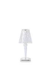 Kartell Lampada da Tavolo Ricaricabile BATTERY - Trasparente 9140/B4 - Nuova