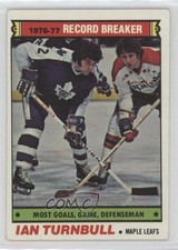 1977-78 Topps Record Breaker Ian Turnbull #215 0kz8