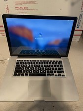 Apple A1286 i7 16gb Ram MacBook Pro Laptop, Dead Battery, Sold for Parts Only