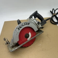 Skilsaw Professional Model 77 Circular Saw 7 1/4" Worm Drive. 13 Amp USA *READ