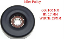 Polea loca para Buick Cadillac Chevrolet Ford GMC Mazda Mercury Olds Pontiac