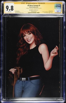 All New Venom #5 CGC 9.8 Signed JTC Mary Jane Casual Outfit LTD Negative Space
