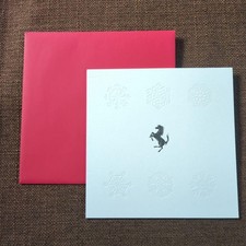 Ferrari 2019 Greeting Card Accessory Original Collection Racing Car