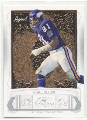 2009 Donruss Classics - Legend Carl Eller #108 Timeless Tributes Silver /100