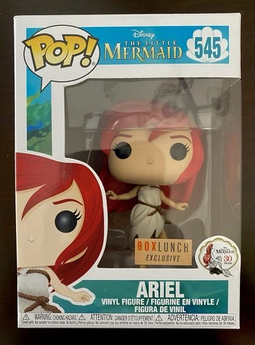 Funko POP! 545 Ariel Disney The Little Mermaid Box Lunch Exclusive w/Protector