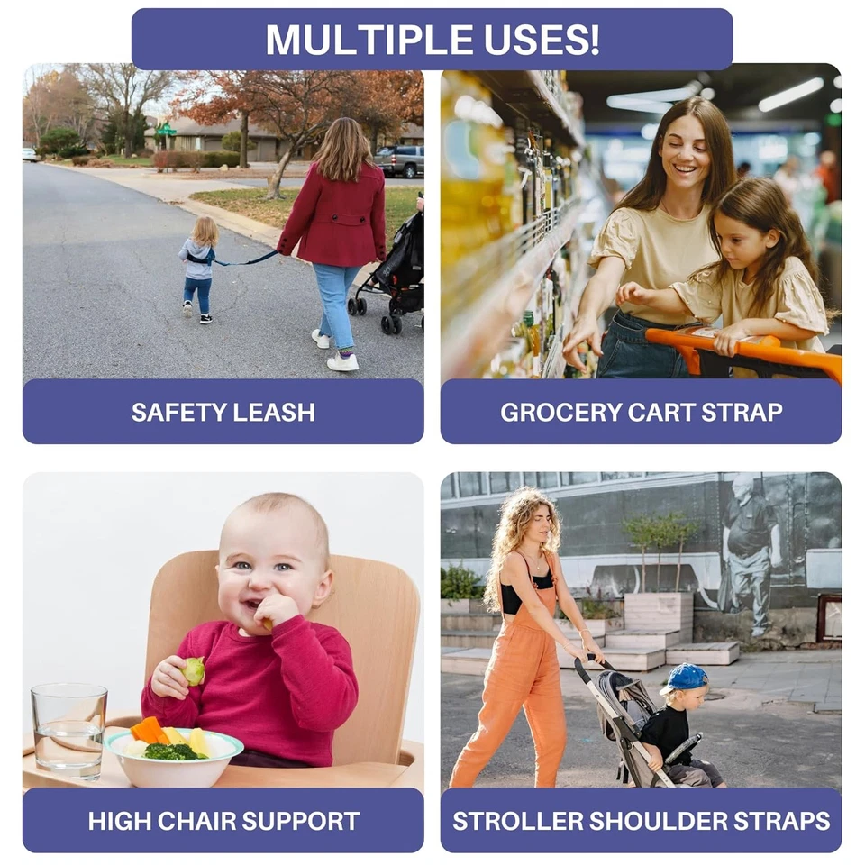 Поводок и ремень безопасности для детей ясельного возраста — держите детей и младенцев близко — мягкая обувь - Изображение 2 из 4