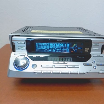 Pioneer Carrozzeria DEH-P717 1DIN CD Car Audio Head Unit Tested