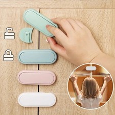 Baby Safety Cabinet Lock Child Proof Drawer Door Fridge Adhesive Latch