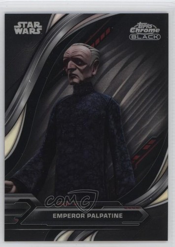 Emperor Palpatine [Red Refractor] #SP-16 Star Wars 2024 Topps Chrome Black Animated Short Print card