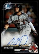 2017 Bowman Chrome Prospect Autographs Dawel Lugo Auto Arizona Diamondbacks
