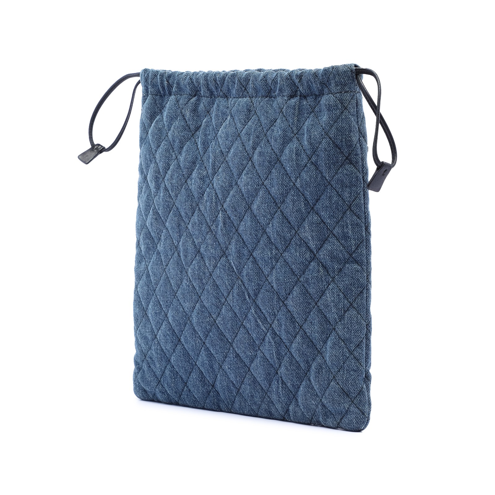 Authenticated Prada Impuntu Denim Embroidered Dra… - image 2