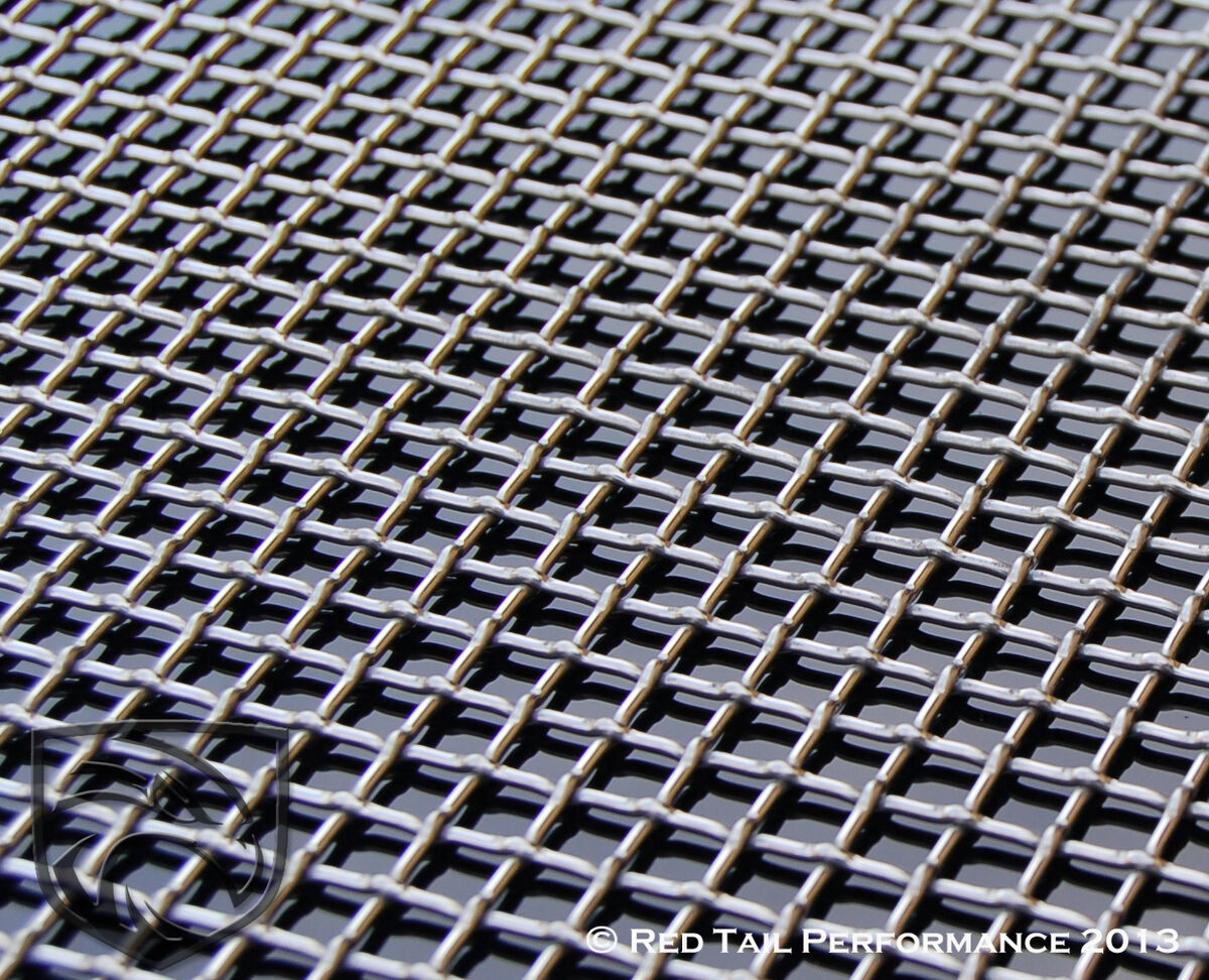 Stainless Quality Woven Mesh Grille Sheet Screen 16Guage 6&#034;X36&#034; Grill Grid | eBay