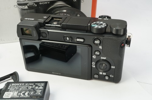 SONY ALPHA 6100 Kit mit SELP1650 Systemkamera in OVP 2250 Klicks TOP - Bild 3 von 4