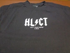 Hot Leathers  USA Short Sleeve Black  T-Shirt Men's Large    M22