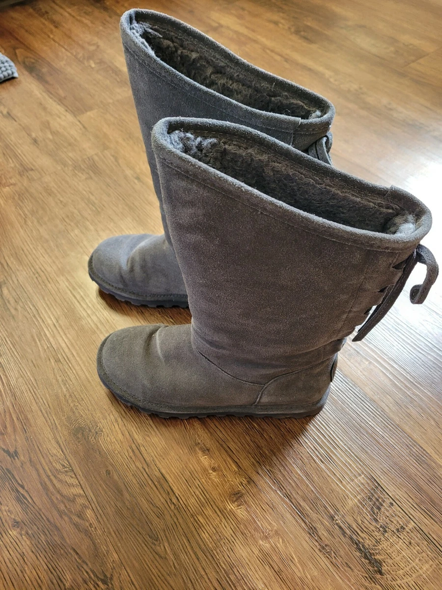 Grey bearpaw boots on best sale sale