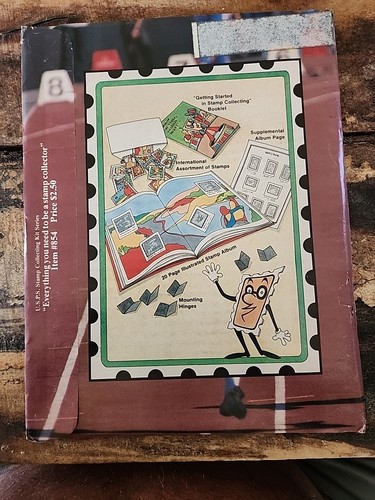 USPS Stamp Collecting Kit 1984 Summer Games Item #854 Never Open - Picture 3 of 7
