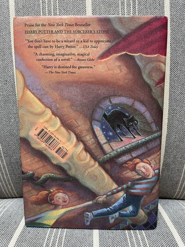 Harry Potter and the Chamber of Secrets First Edition First Printing HC/DJ RARE - Picture 3 of 12