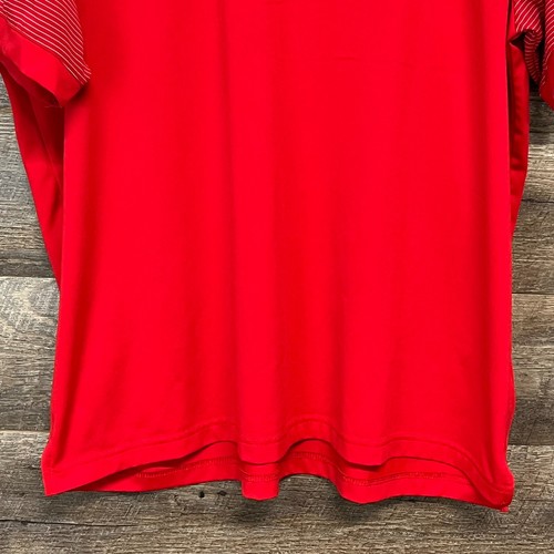 Men's "Budweiser" Red Antigua SS Polo Shirt Size XL Poly Performance Beer - Imagen 3 de 12