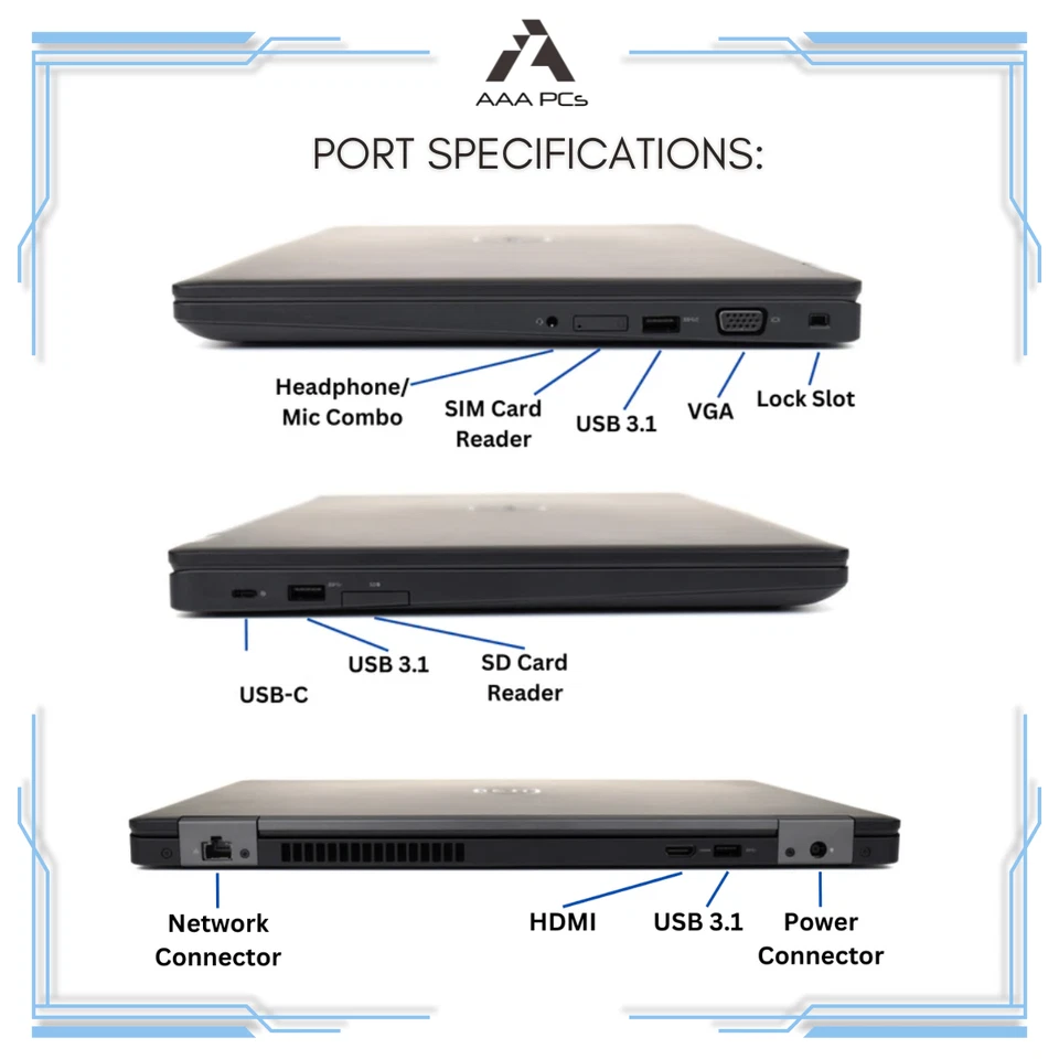 Dell Light Gaming Laptop Intel Core i5 3.60 GHz 64GB RAM 4TB SSD Windows 11 Pro - Image 3 of 4