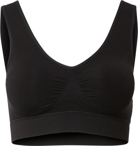Magic Bodyfashion Damen Comfort Bra Bamboo Bh Bustier Gr.Xl Schwarz Neu-image