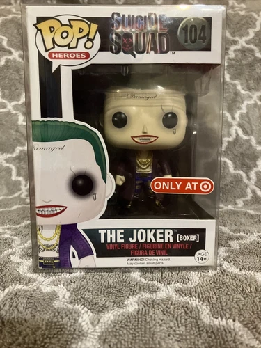 Funko Pop! Suicide Squad #104 The Joker [Boxer] Target Exclusive New 2016