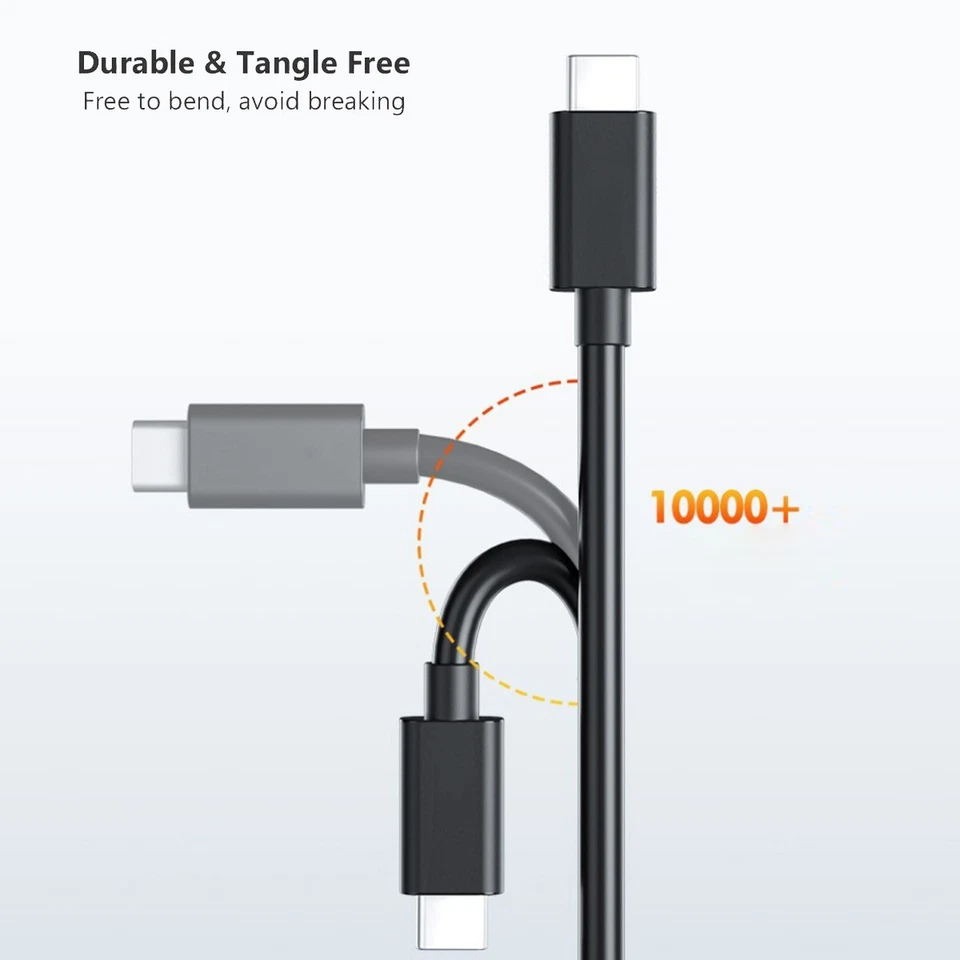 USB Type C Fast Data Charging Cable For Samsung Galaxy S21 Plus/S21 Ultra/S21 FE - Image 3 of 4