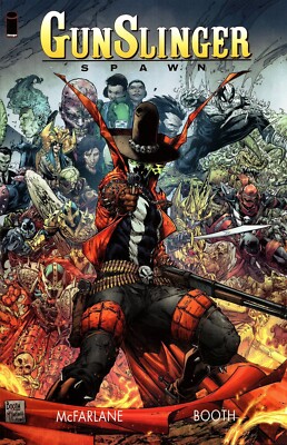 Gunslinger Spawn TP Vol 1 Image Comics Todd McFarlane Brett Booth Clown Violator