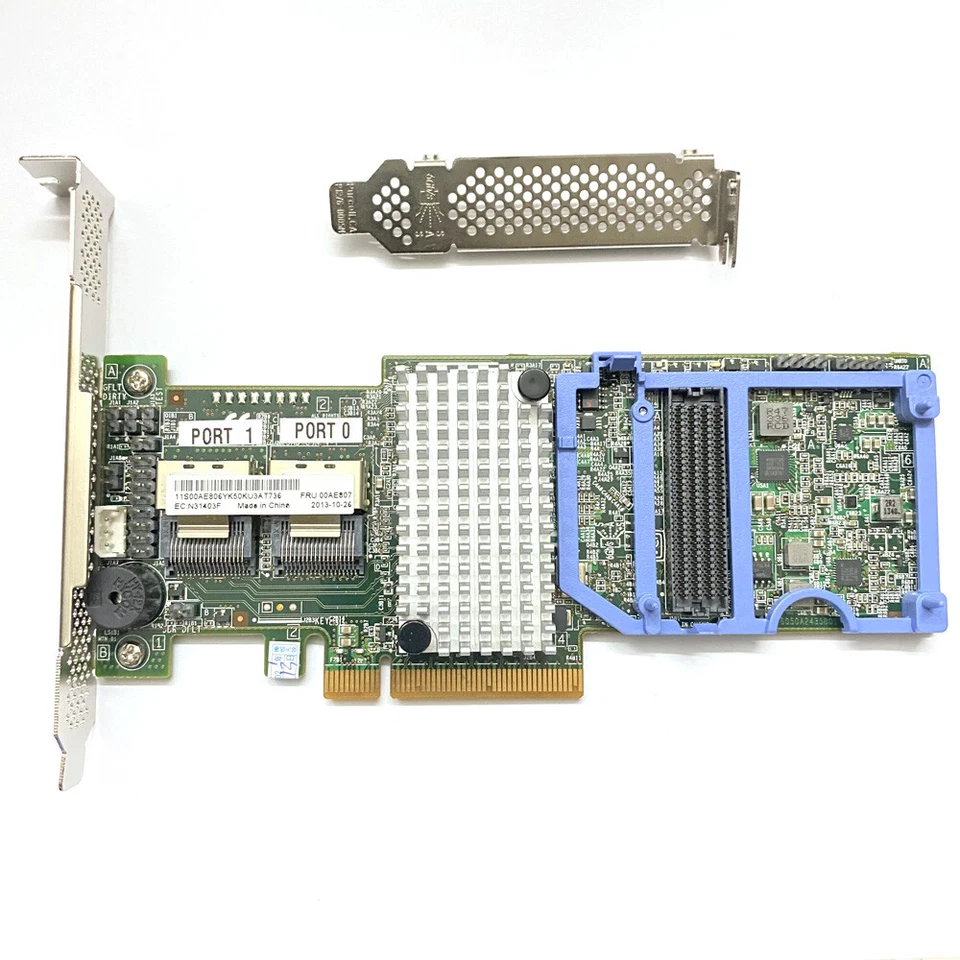IBM M5110 8-Port 6Gbps Server RAID 00AE807 PCI-e SAS/SATA JBOD IT MODE Card - Image 3 of 4