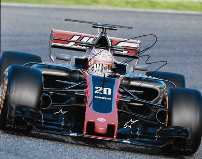 Photo Dédicacée Kevin Magnussen - F1 Haas Racing - Format 8x10 - Certifiée