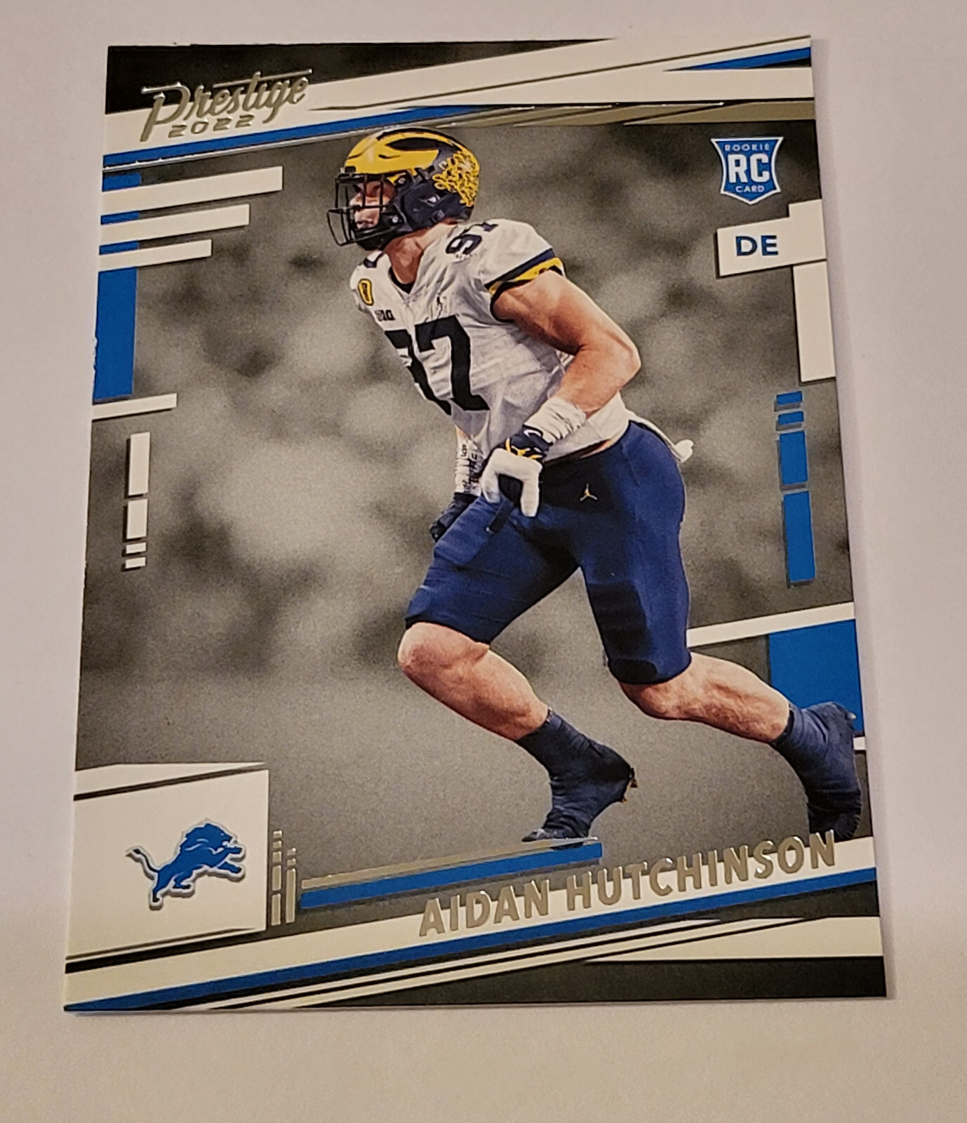 2022 PANINI PRESTIGE FOOTBALL  ROOKIE CARD AIDAN HUTCHINSON #312