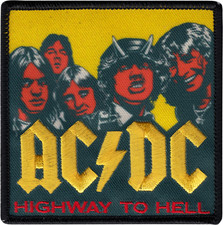 Patch - AC/DC Highway To Hell ACDC Heavy Metal Music Band 3.5" Iron On 89233