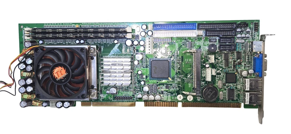 Kontron PCI-749-VE2-03 Pentium 4 SBC w/ Backplane, I/O Cards, Cables - Image 3 of 4