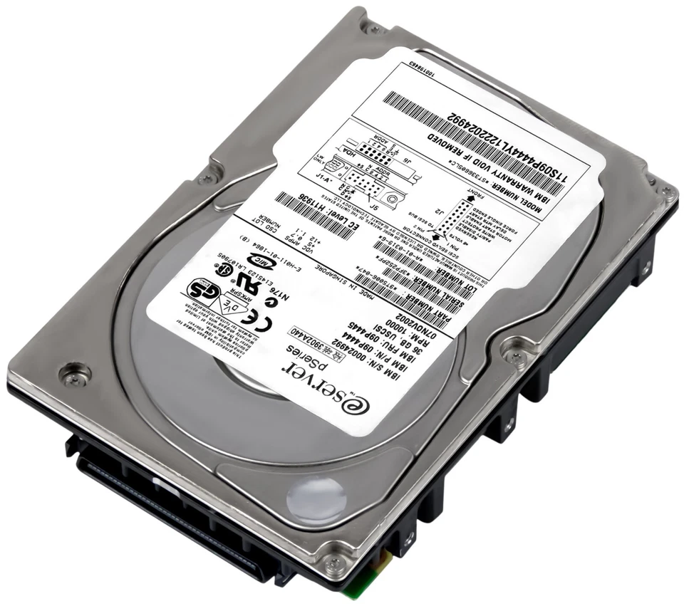 Hard Drive IBM 09P4445 09P4444 36GB 10K 4MB SCSI U160 3.5'' ST336605LC - Image 2 of 3