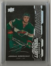 2018 2018-19 UD Black Lustrous Rookies Autographs #LRJG Jordan Greenway Wild