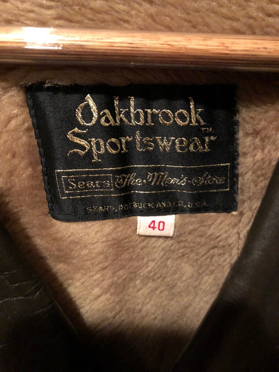 Vintage Oakbrook Sportswear Sears Motorcycle Leather Jacket Vintage Oakbrook Sportswear Sears Motorcycle Leather Jacket