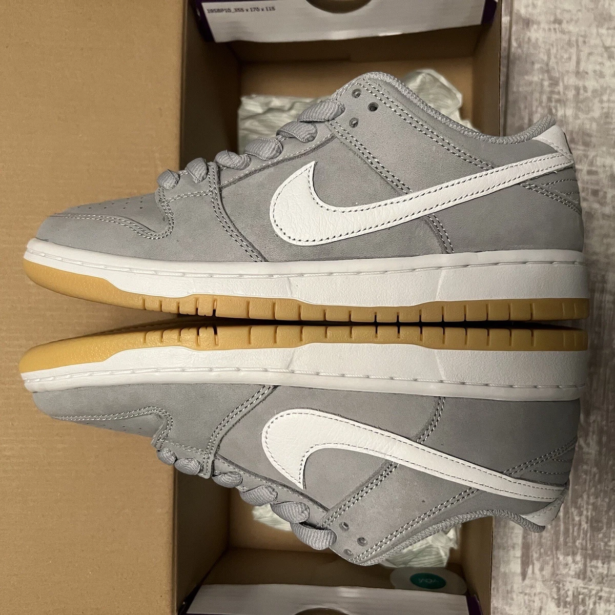 size 5.5 - DV5464 001 NIKE DUNK LOW PRO ISO SB WOLF GREY