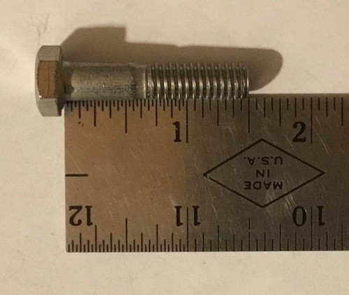 5/16-18 x 1-1/2" Sechskantschrauben, Edelstahl - 28 Stück - Bild 2 von 2