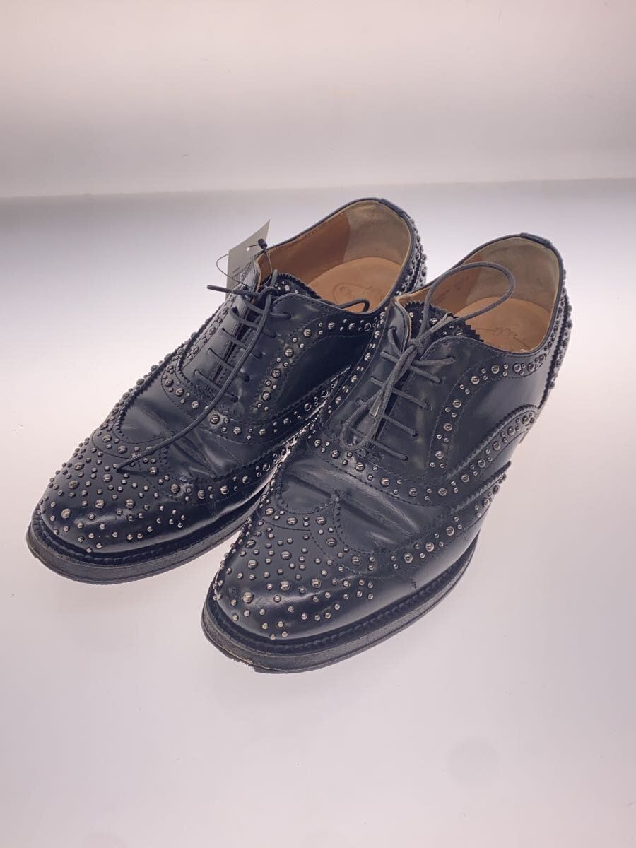 Church's dress shoe 36 Black studs BURWOOD MET POLISHED Used Church's dress shoe 36 Black studs BURWOOD MET POLISHED Used