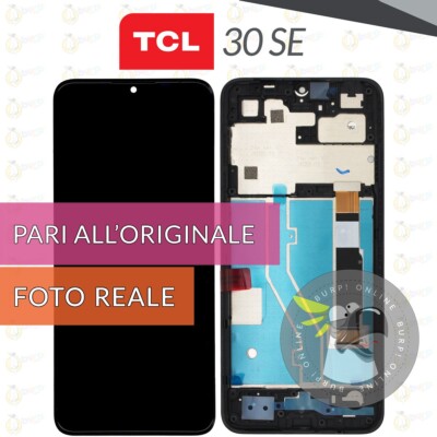 DISPLAY TCL 30SE 6165H 6156H1 6165A 6165A1 LCD + TOUCH SCREEN Per Tcl 30se 6165h 6156h1 6165a 6165a1 Schermo Vetro - Foto 7