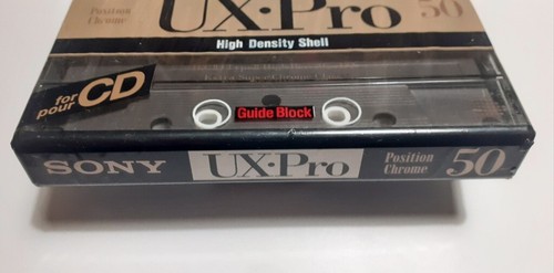 MUSICASSETTA MC TAPE VINTAGE NUOVA SIGILLATA SONY UX-PRO 50 (Made France) - Picture 4 of 6