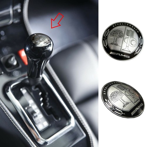 Emblem for Gear Shift Knob Logo Metal Badge made for Mercedes Benz Cars