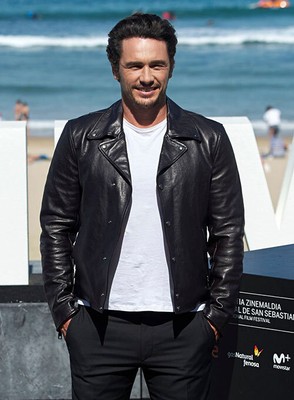 Black Leather Jacket For Men's 