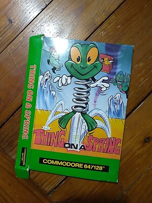 Thing On A Spring (Commodore 64/128) Empty Box Only - No Game 
